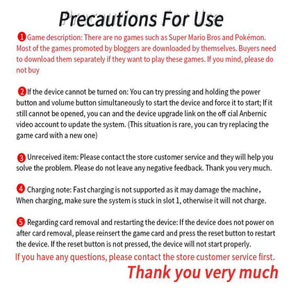 Flip Handheld 3.5 Inch Gaming Console