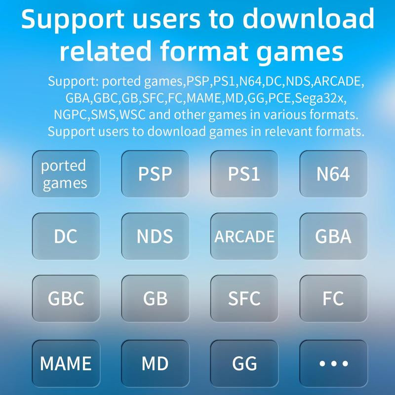 Flip Handheld 3.5 Inch Gaming Console