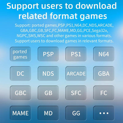 Flip Handheld 3.5 Inch Gaming Console